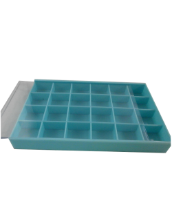 ΚΑΣΕΤΙΝΑ ΠΛΑΣΤΙΚΗ ΜΕ 24 ΧΩΡΙΣΜΑΤΑ